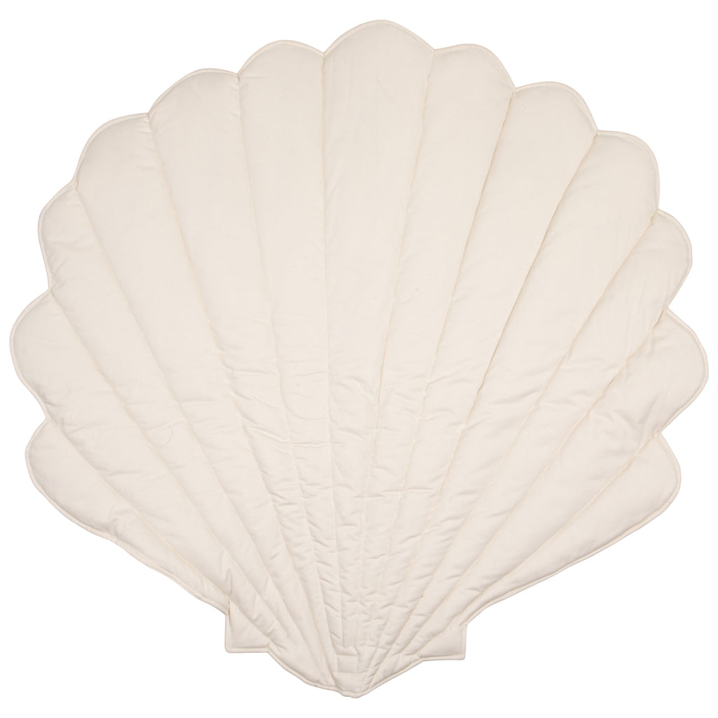 Muschel-Spielmatte Bio-Baumwolle Sand – Ansicht 5 | Elena Home Living