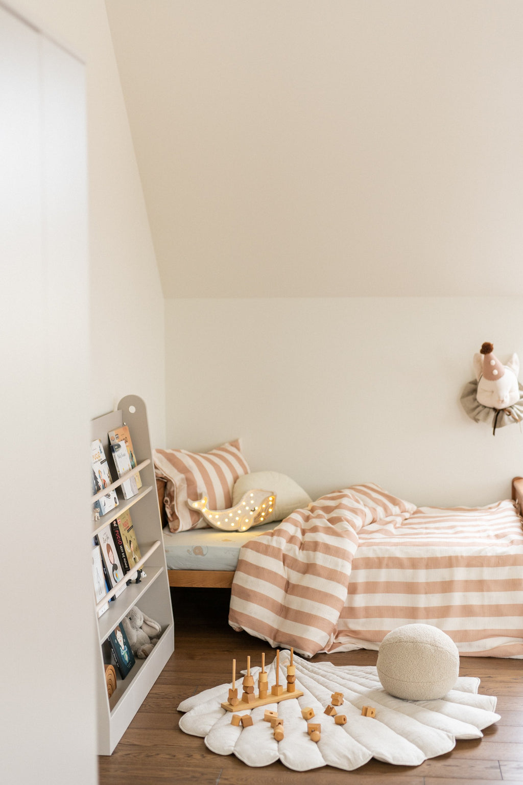 Muschel-Spielmatte Bio-Baumwolle Sand – Ansicht 3 | Elena Home Living