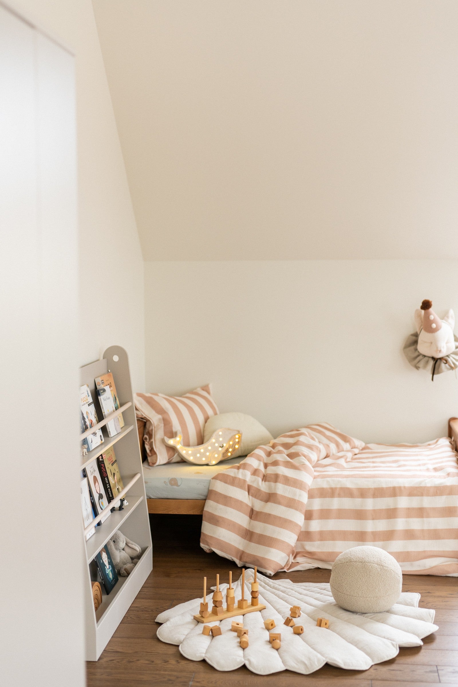 Muschel-Spielmatte Bio-Baumwolle Sand – Ansicht 3 | Elena Home Living