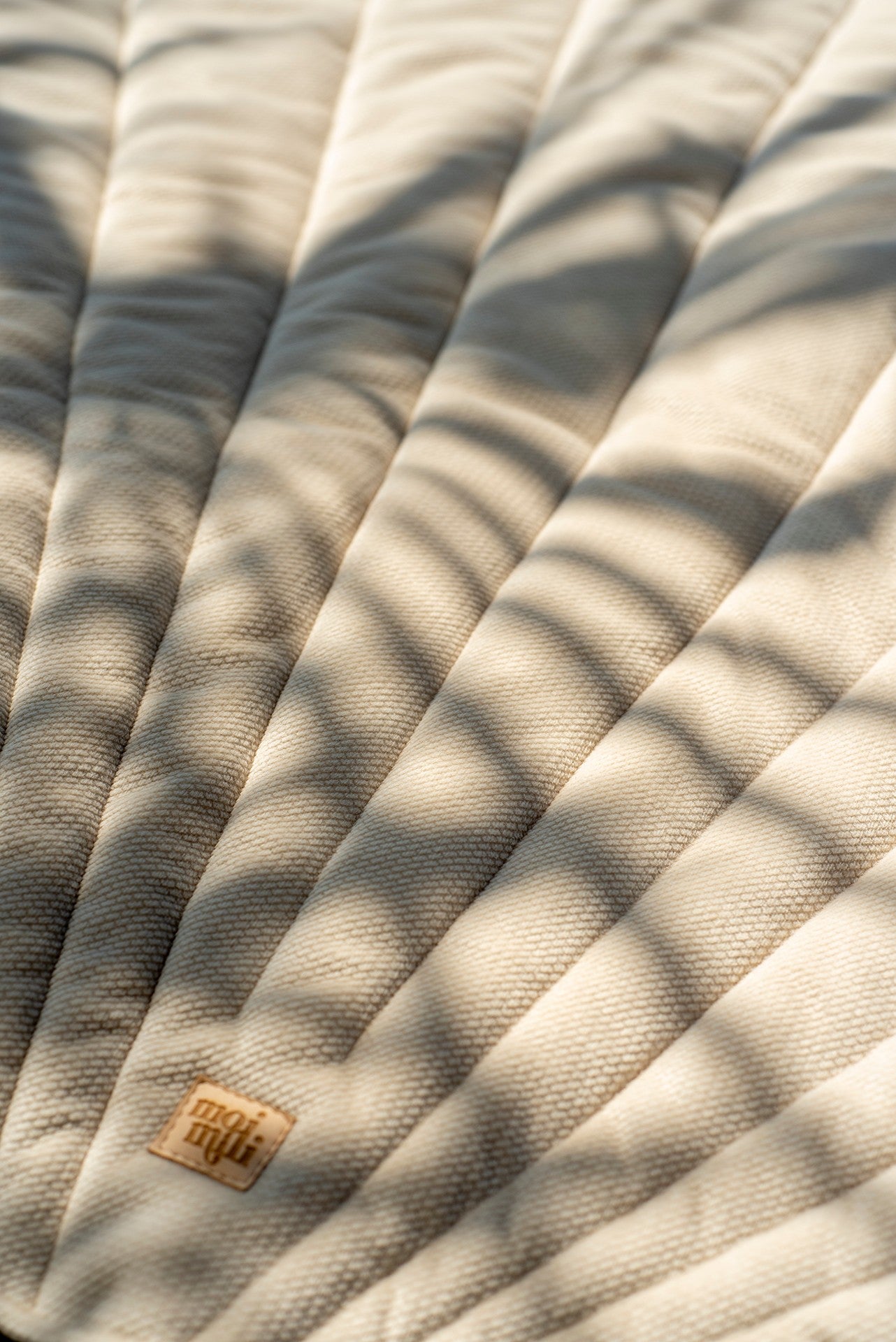Muschel-Spielmatte Bio-Baumwolle Beige – Ansicht 5 | Elena Home Living