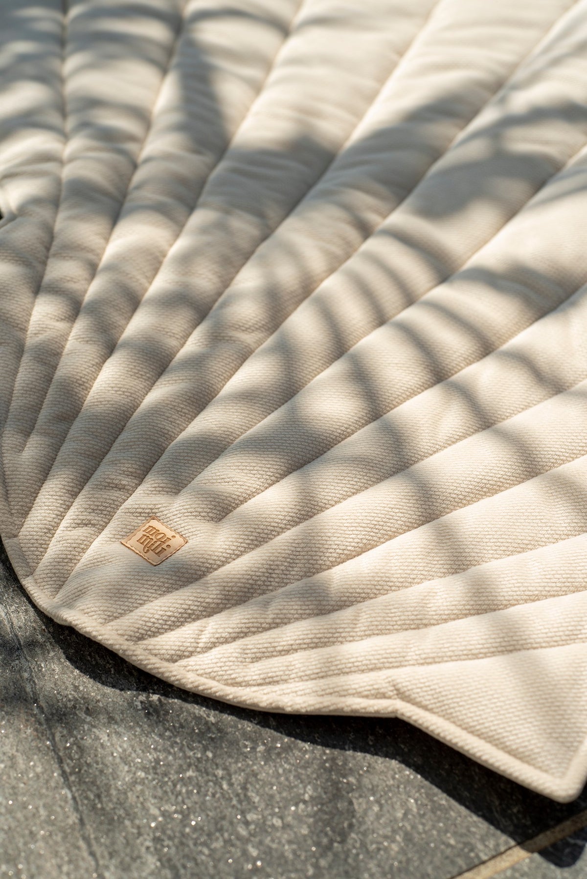 Muschel-Spielmatte Bio-Baumwolle Beige – Ansicht 6 | Elena Home Living