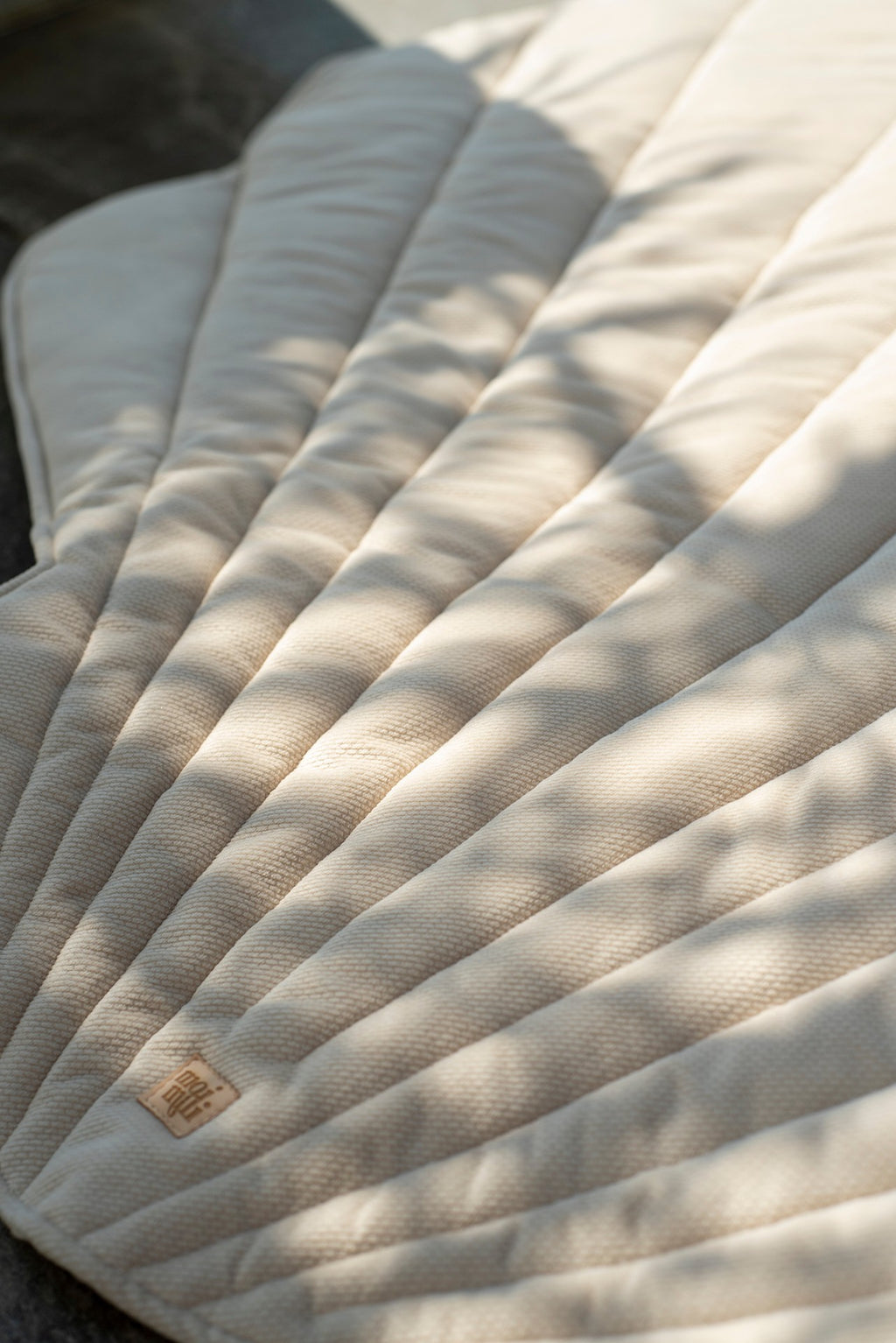 Muschel-Spielmatte Bio-Baumwolle Beige – Ansicht 9 | Elena Home Living