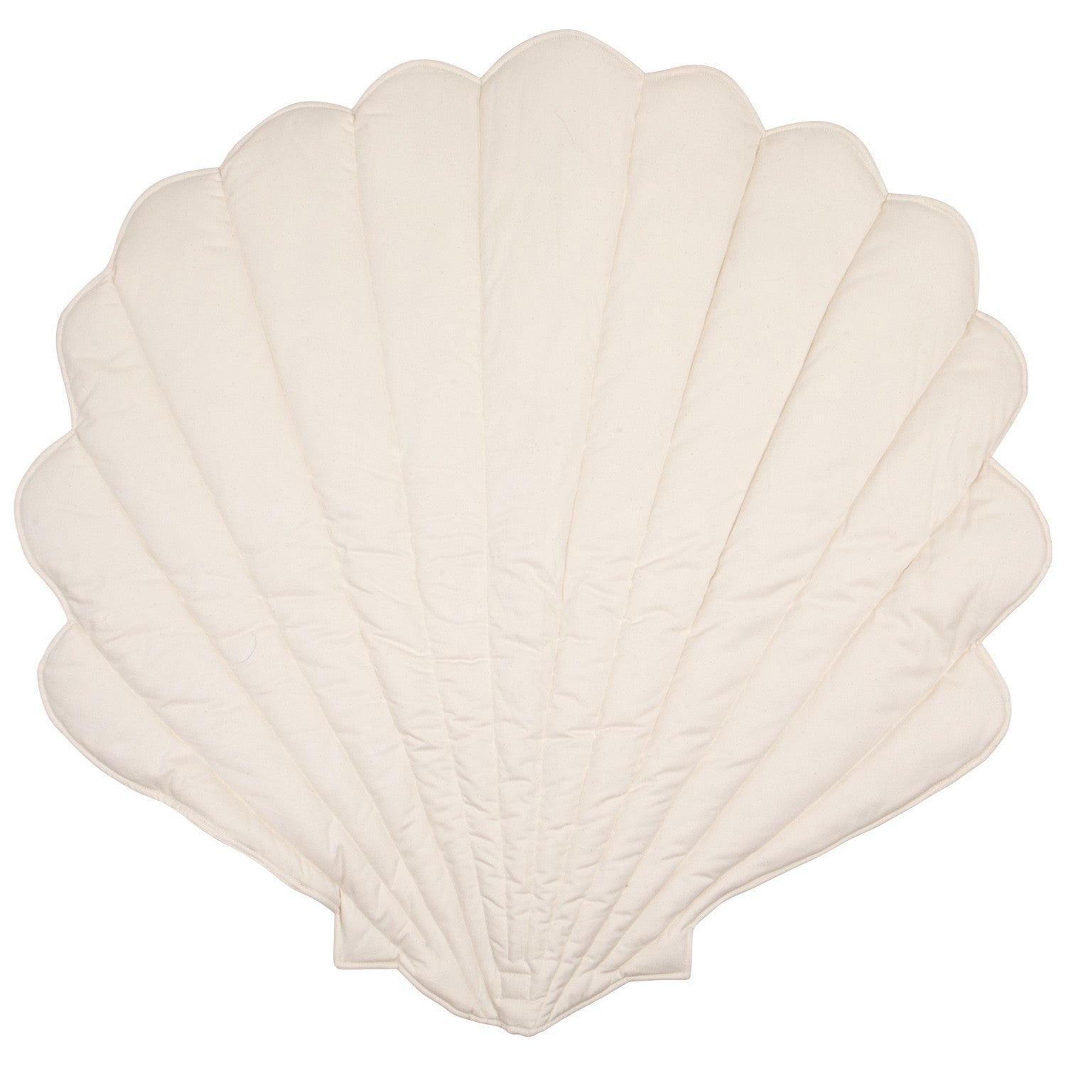 Muschel-Spielmatte Bio-Baumwolle Blau – Ansicht 3 | Elena Home Living
