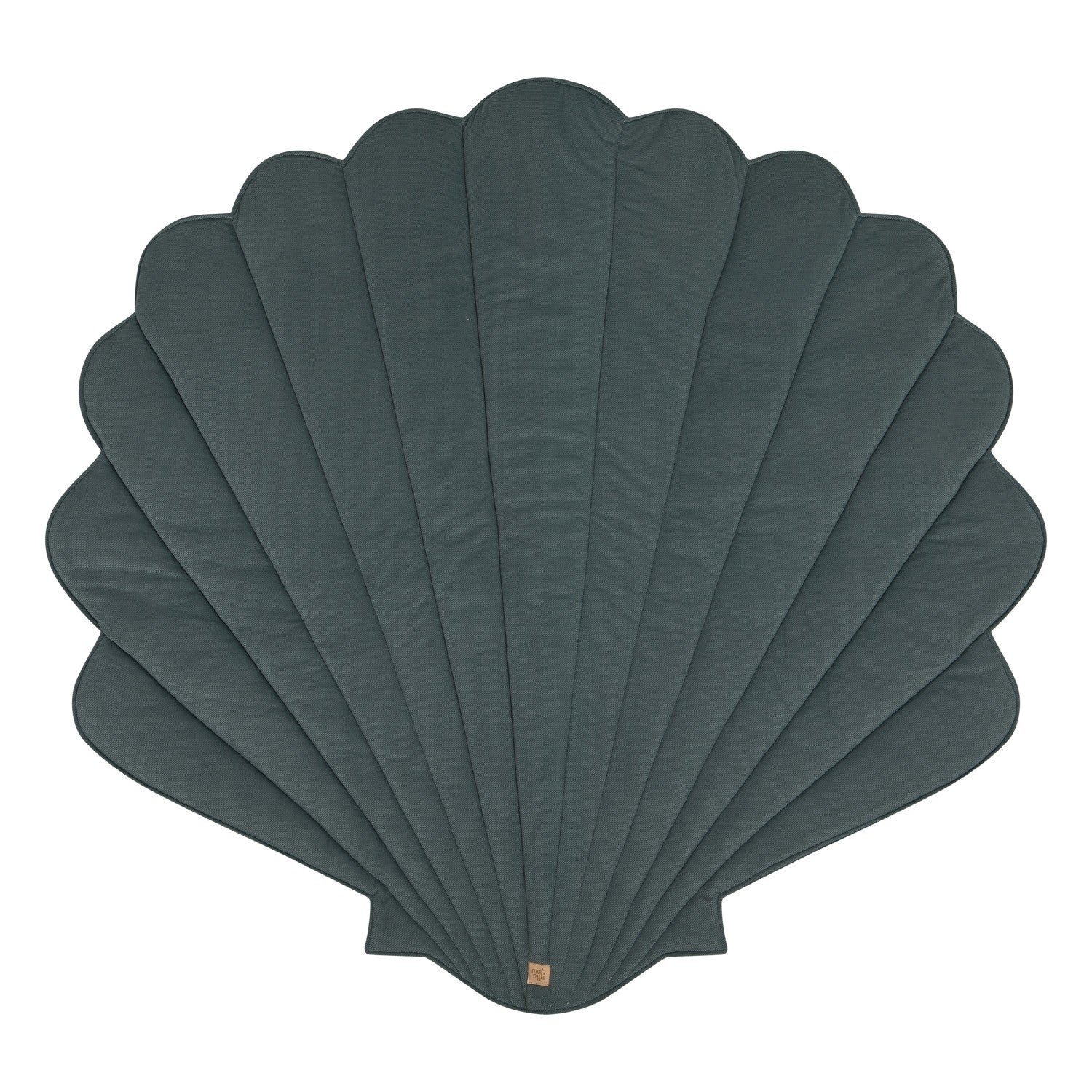 Muschel-Spielmatte Bio-Baumwolle Blau – Ansicht 2 | Elena Home Living