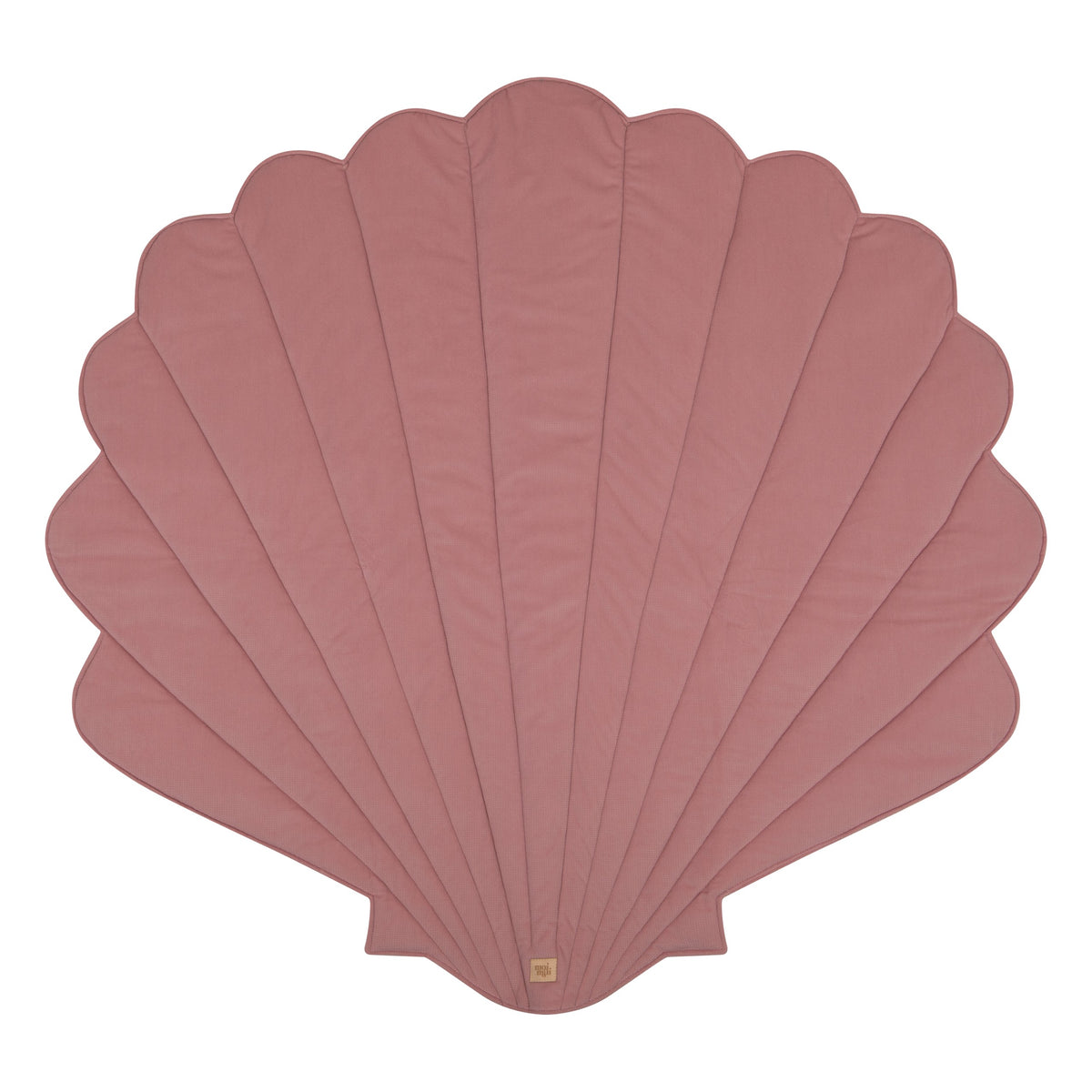Muschel-Spielmatte Bio-Baumwolle Puderrosa – Ansicht 6 | Elena Home Living