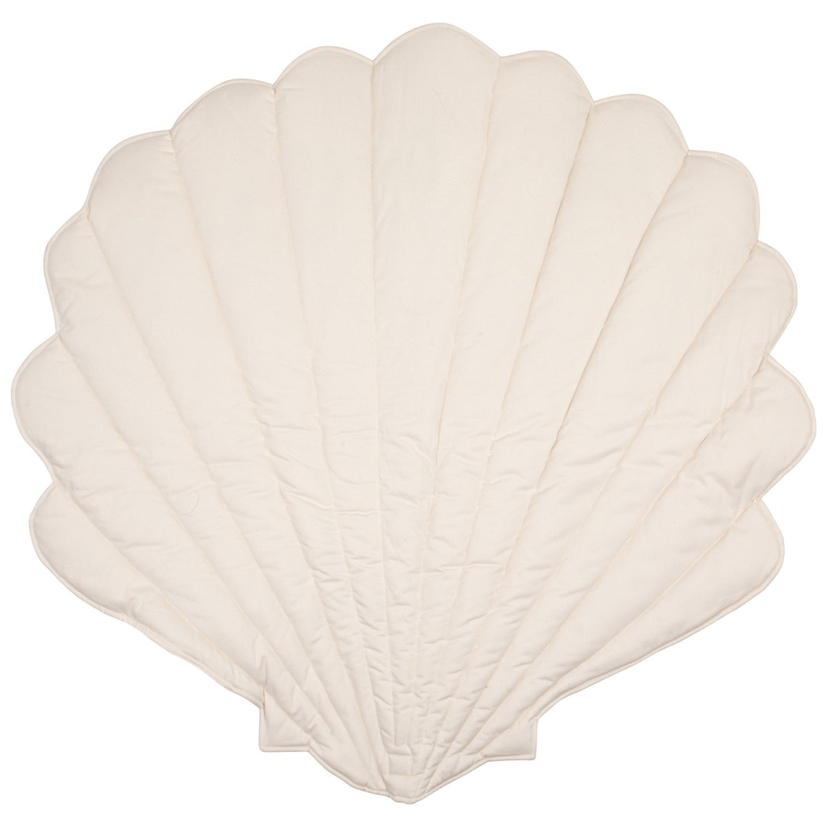 Muschel-Spielmatte Bio-Baumwolle Puderrosa – Ansicht 2 | Elena Home Living