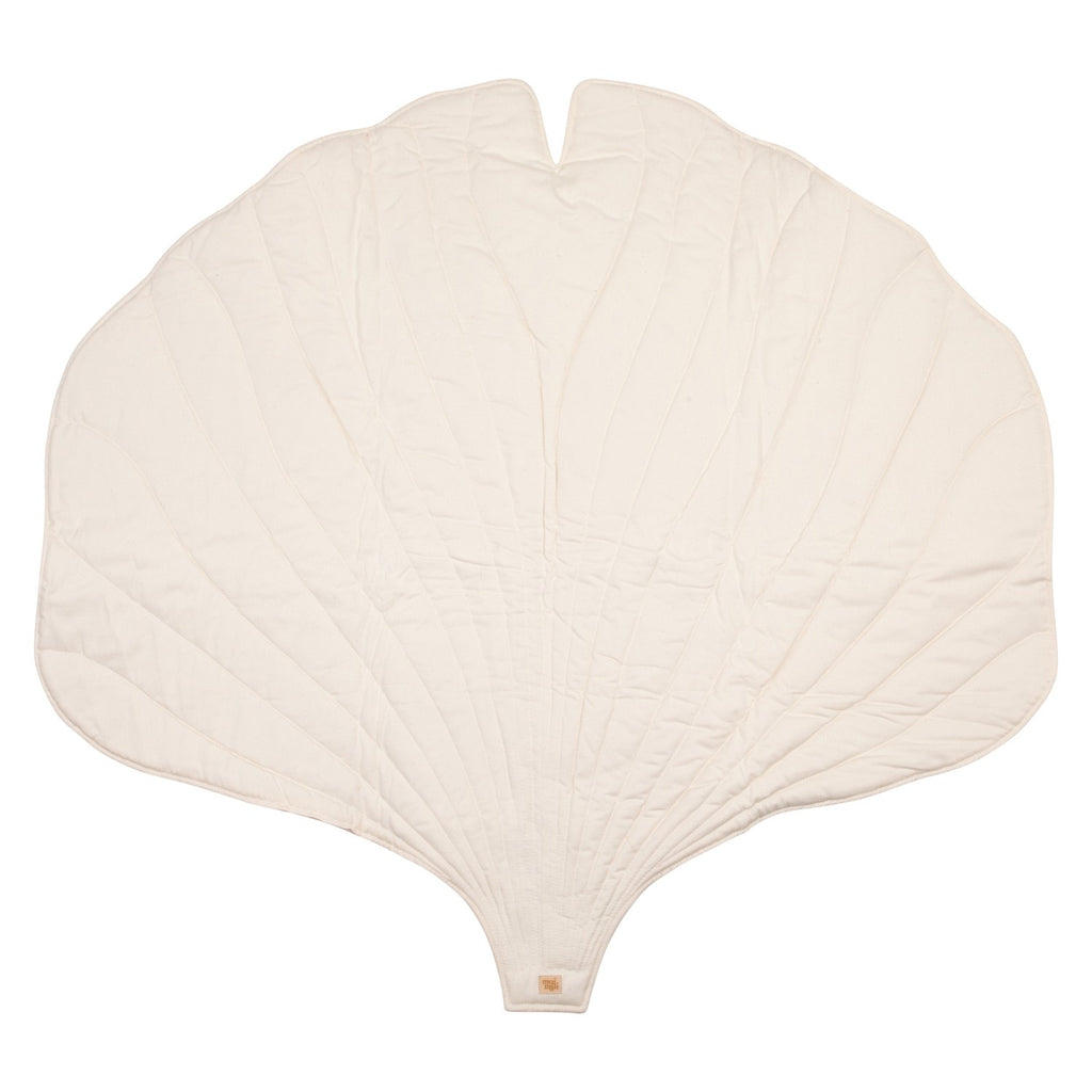 Ginkgo-Spielmatte Bio-Baumwolle Mango – Ansicht 2 | Elena Home Living