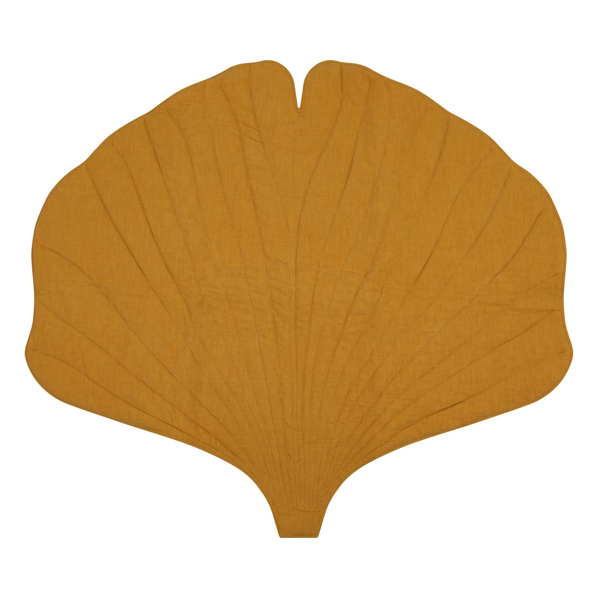Ginkgo-Spielmatte Bio-Baumwolle Mango – Ansicht 1 | Elena Home Living