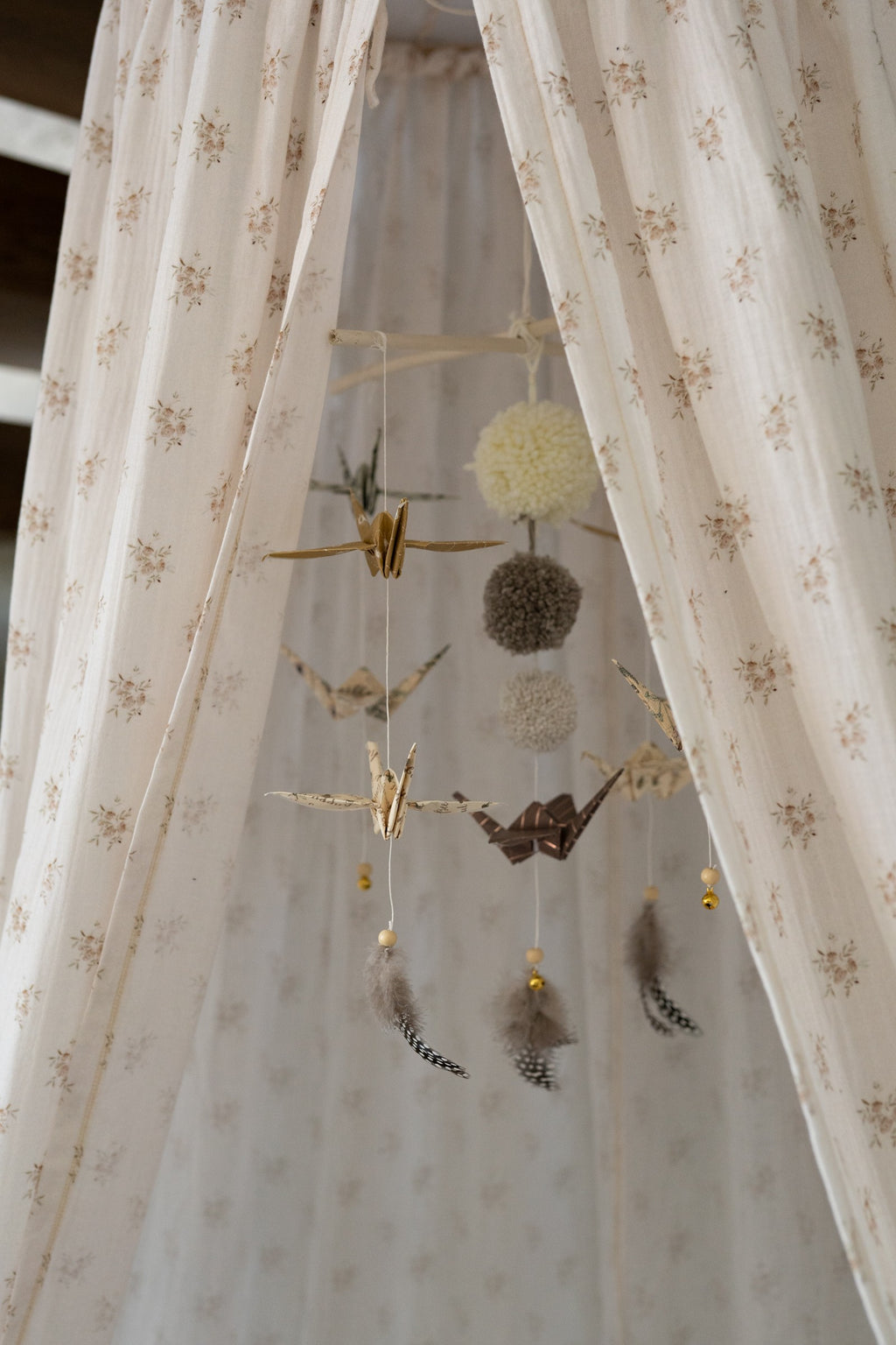 Origami-Mobile Kinderzimmer Gold Dust – Ansicht 3 | Elena Home Living