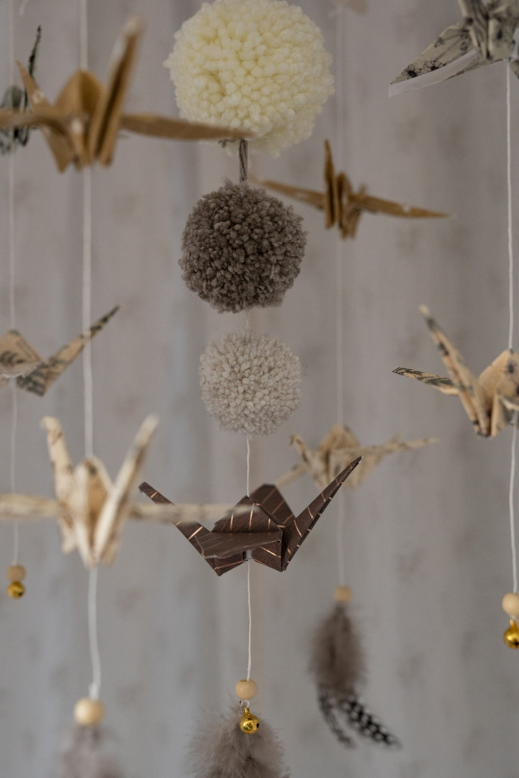 Origami-Mobile Kinderzimmer Gold Dust – Ansicht 4 | Elena Home Living