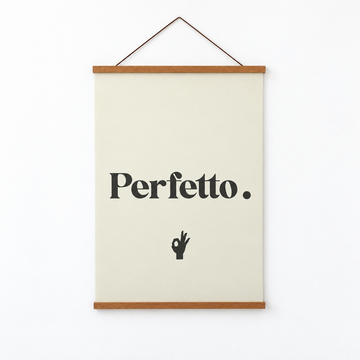 Italienisches Poster Perfetto – Premium Produktbild