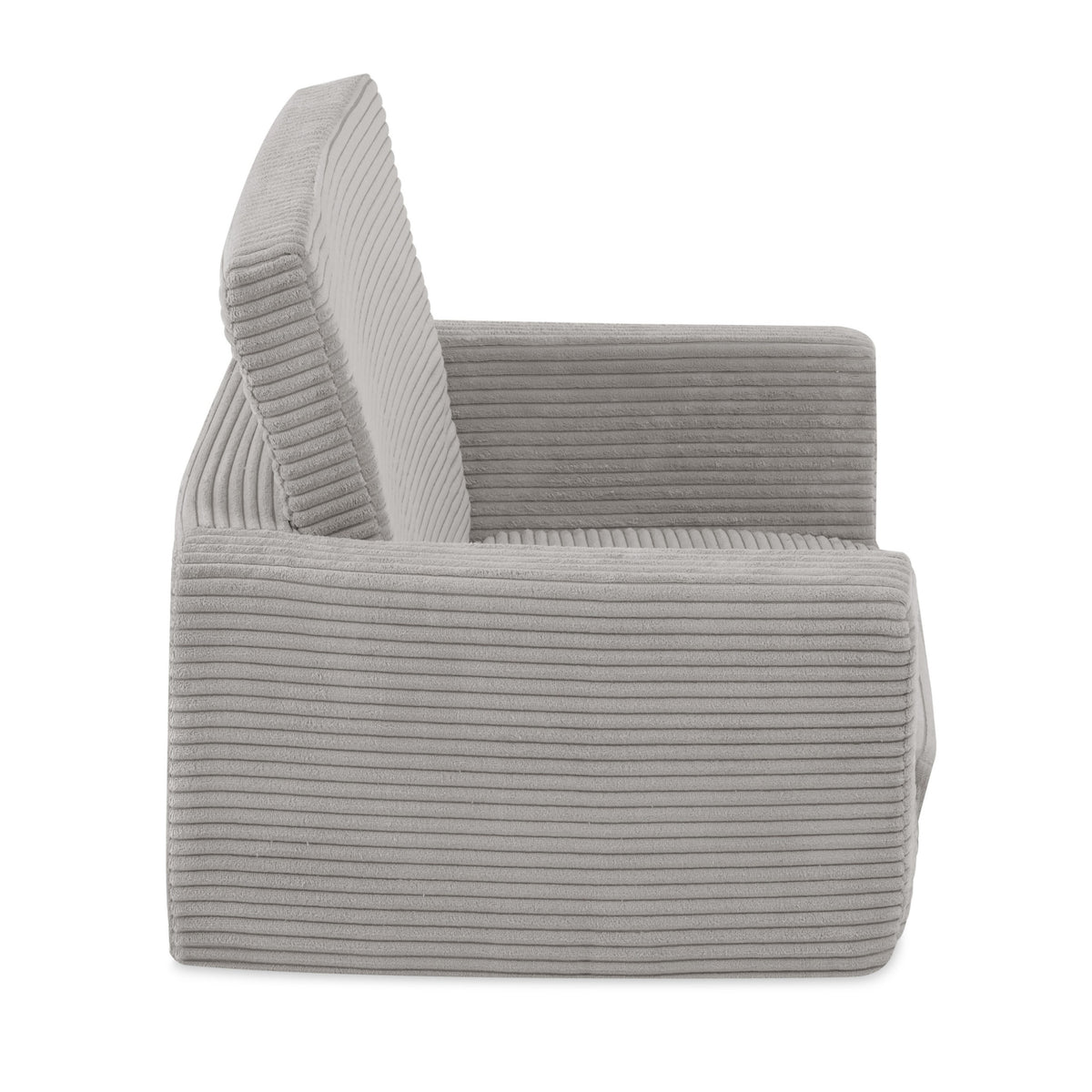 CUBIE Mini 2-in-1 Corduroy Children’s Armchair — Beige
