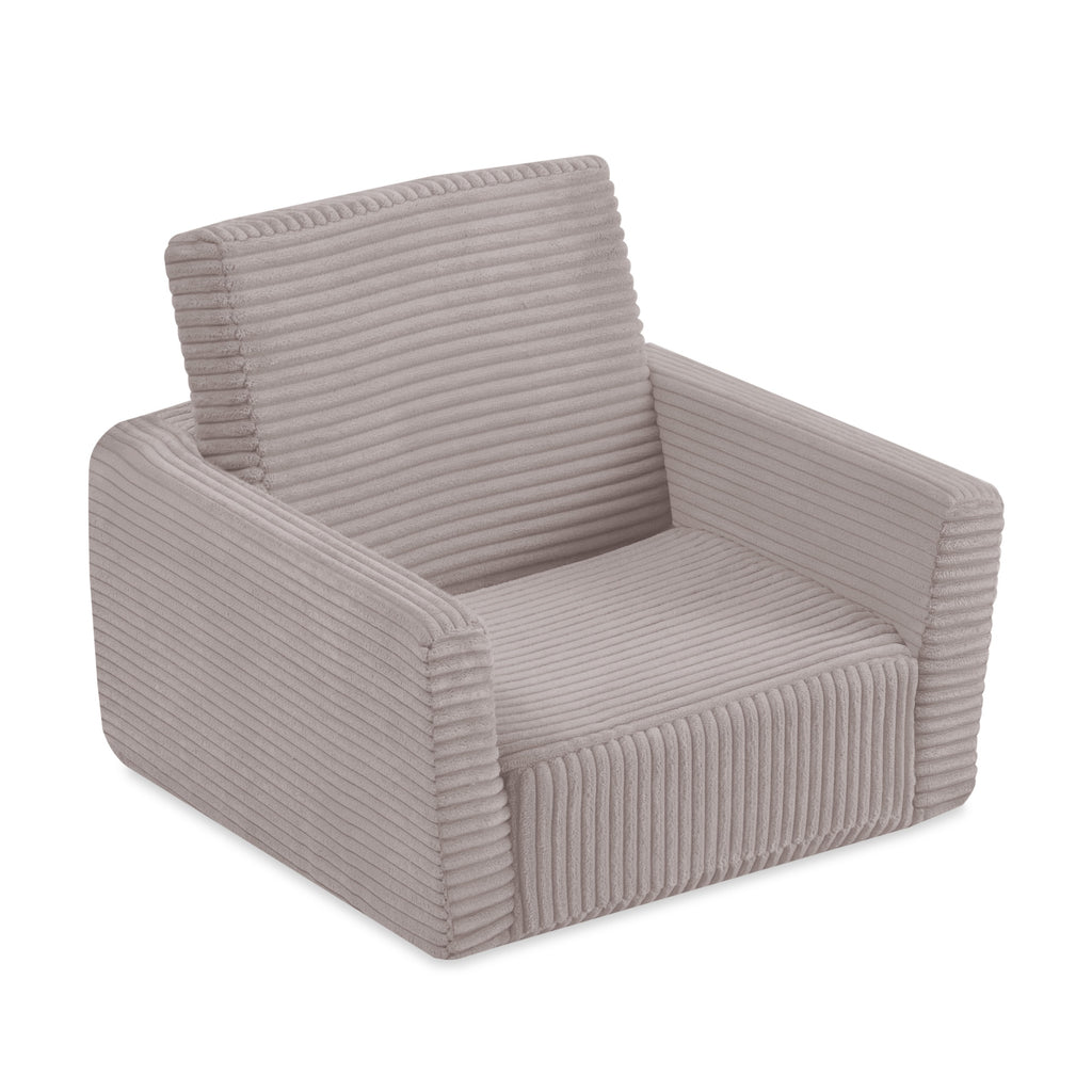 CUBIE Mini 2-in-1 Corduroy Children’s Armchair — Beige