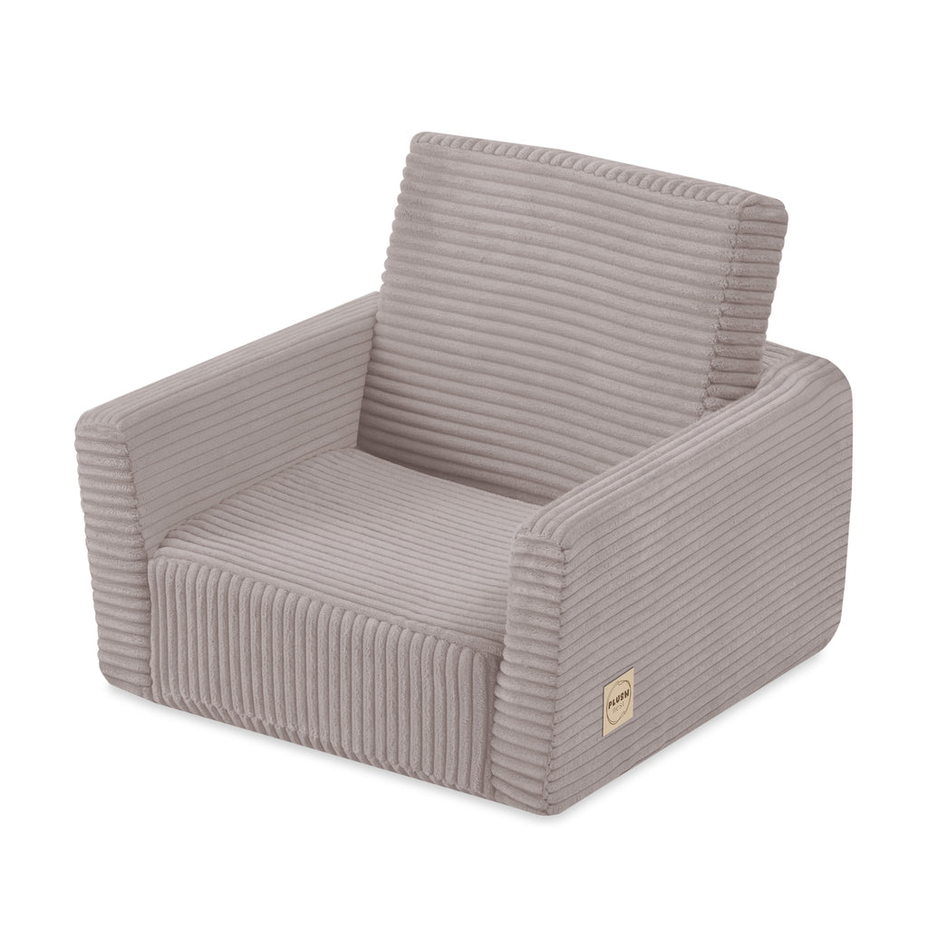 CUBIE Mini 2-in-1 Corduroy Children’s Armchair — Beige