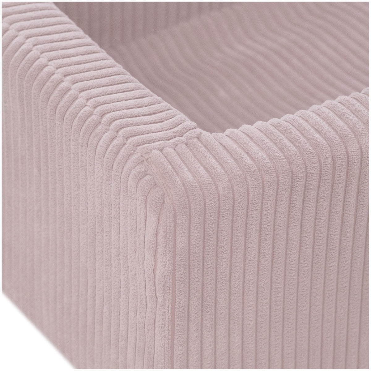 CUBIE Mini 2-in-1 Corduroy Children’s Armchair — Light Pink