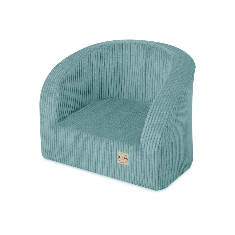 Dream Corner Corduroy Children’s Armchair — Blue