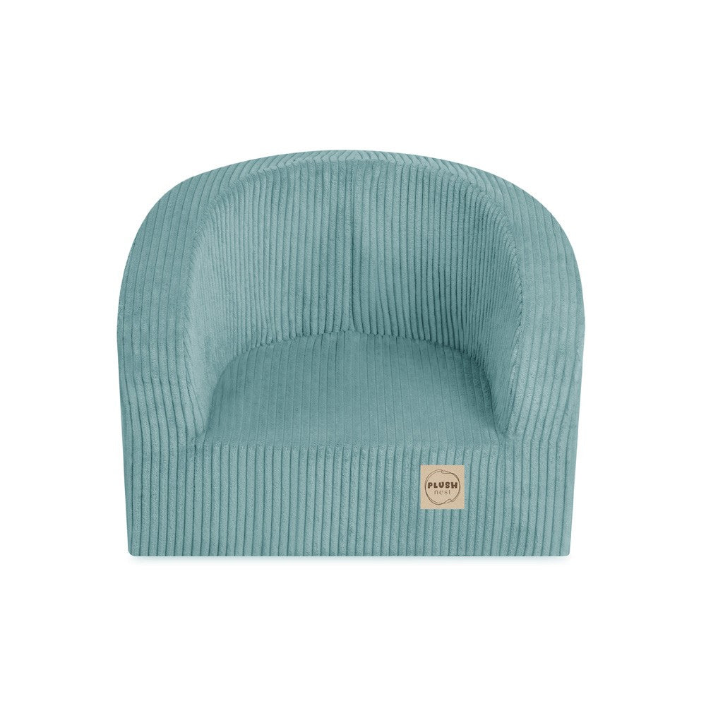Dream Corner Corduroy Children’s Armchair — Blue
