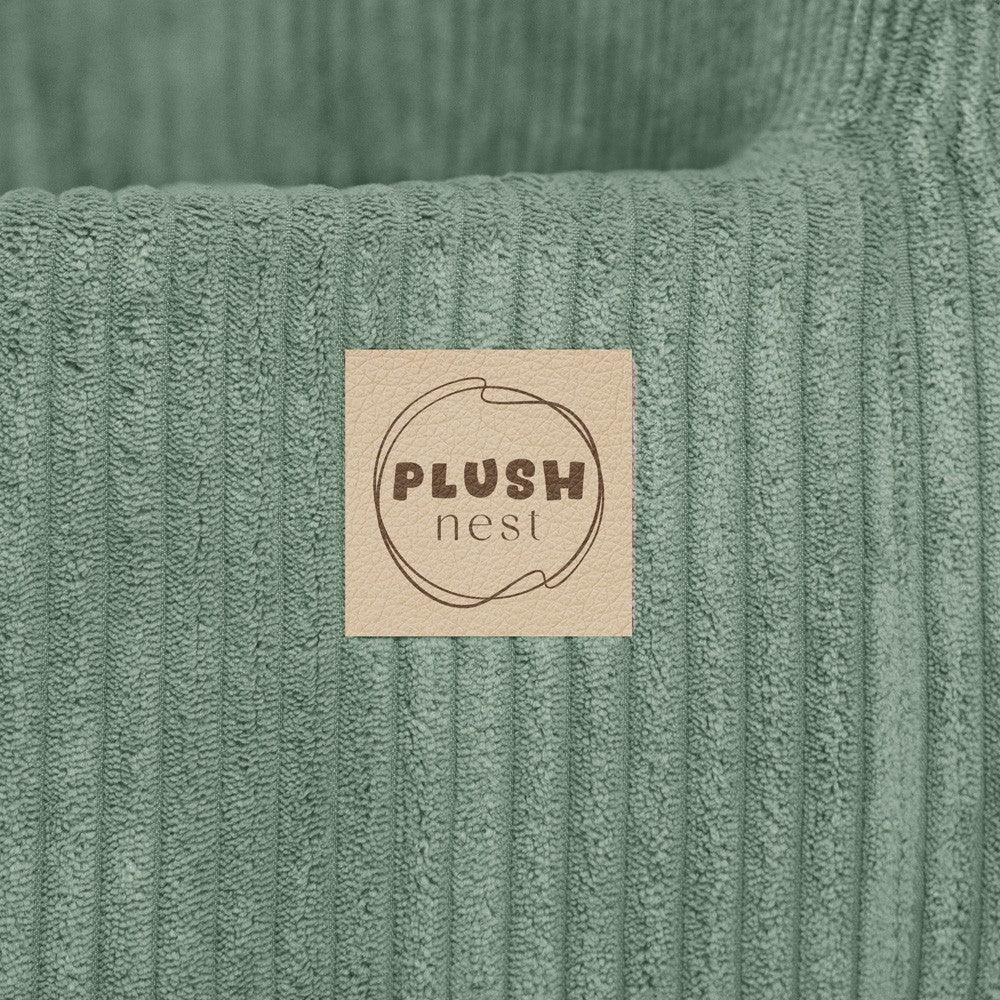 Dream Corner Corduroy Children’s Armchair — Green