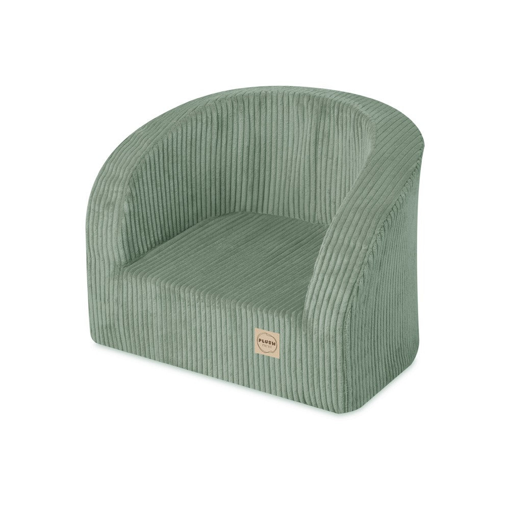 Dream Corner Corduroy Children’s Armchair — Green