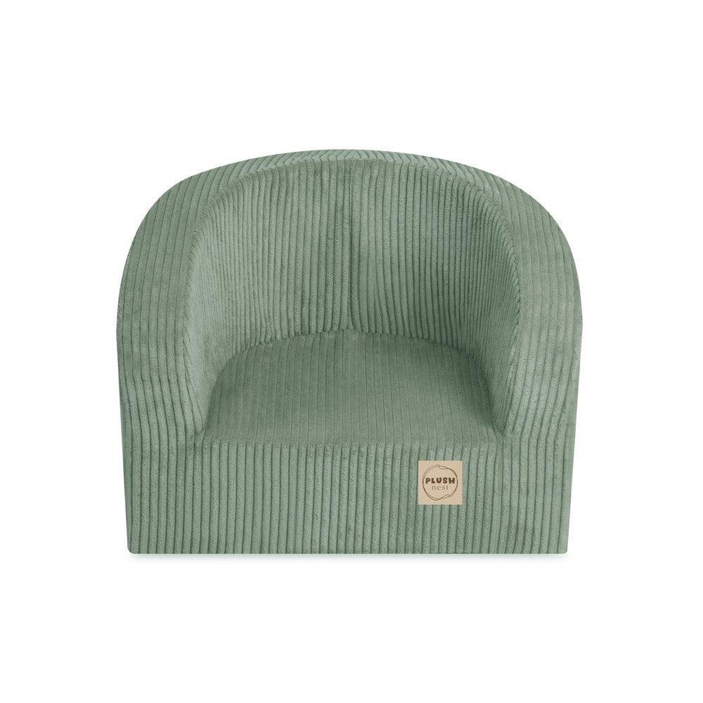 Dream Corner Corduroy Children’s Armchair — Green