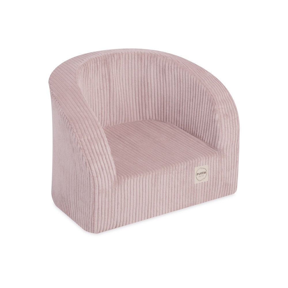 Dream Corner Corduroy Children’s Armchair — Light Pink