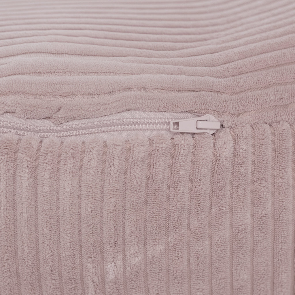 Huggy Bear Corduroy Children’s Armchair — Light Pink