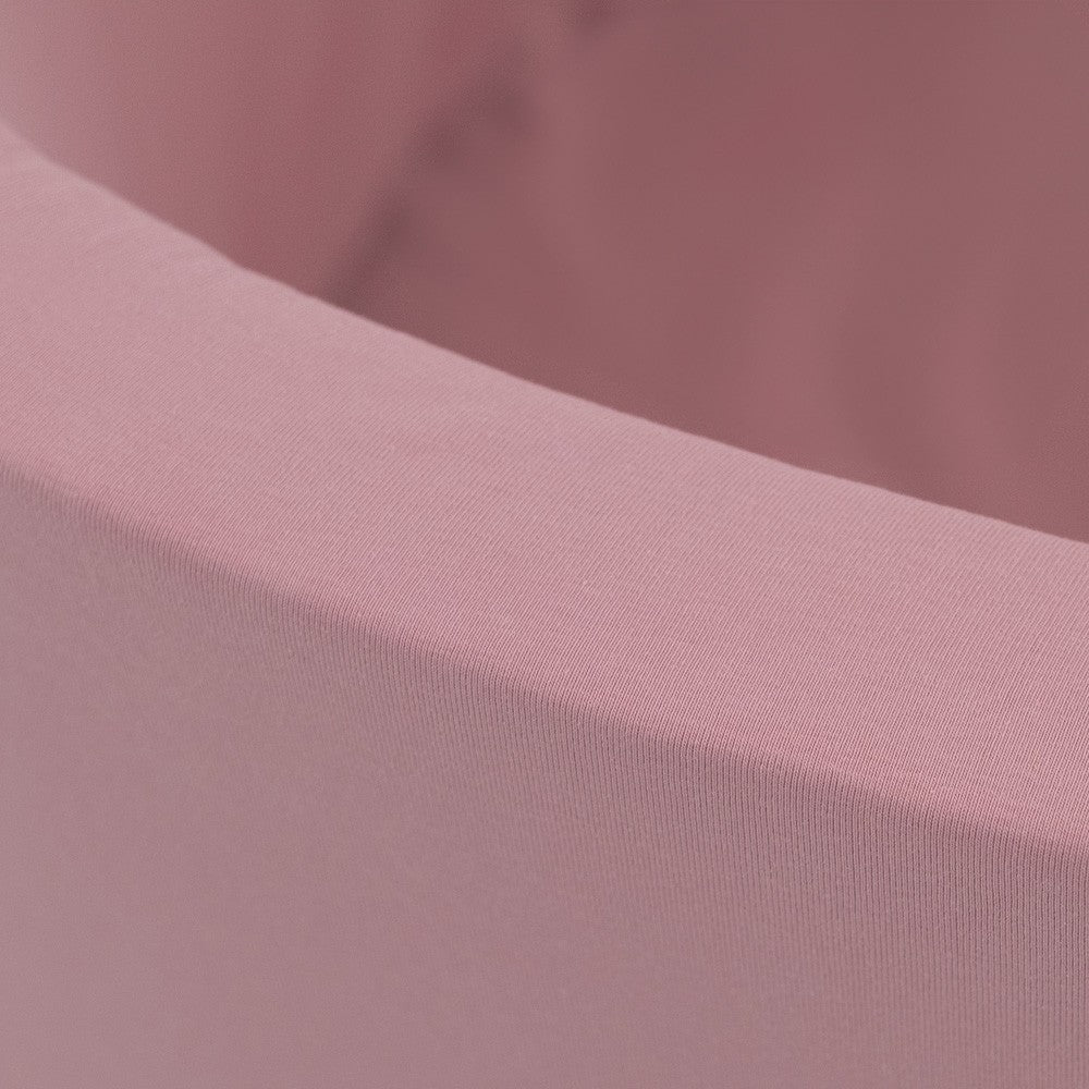 Round Cotton Ball Pool with 200 Balls — Pink, 90 × 30 cm