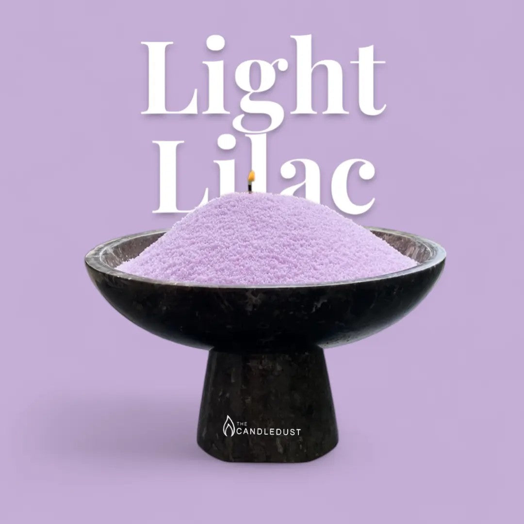 Powdered Candle Refill Kit – Unscented Light Lilac, 330g