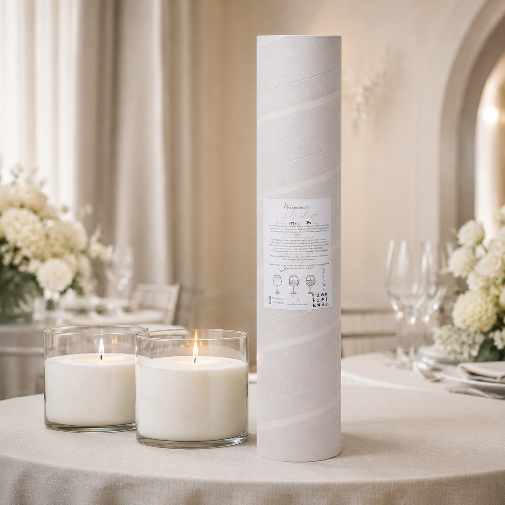 Candledust Pulverkerze XXL für elegante Eventdekoration