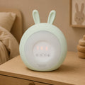 Kinderlampe mit Wecker Rabbit Grün – Premium Produktansicht