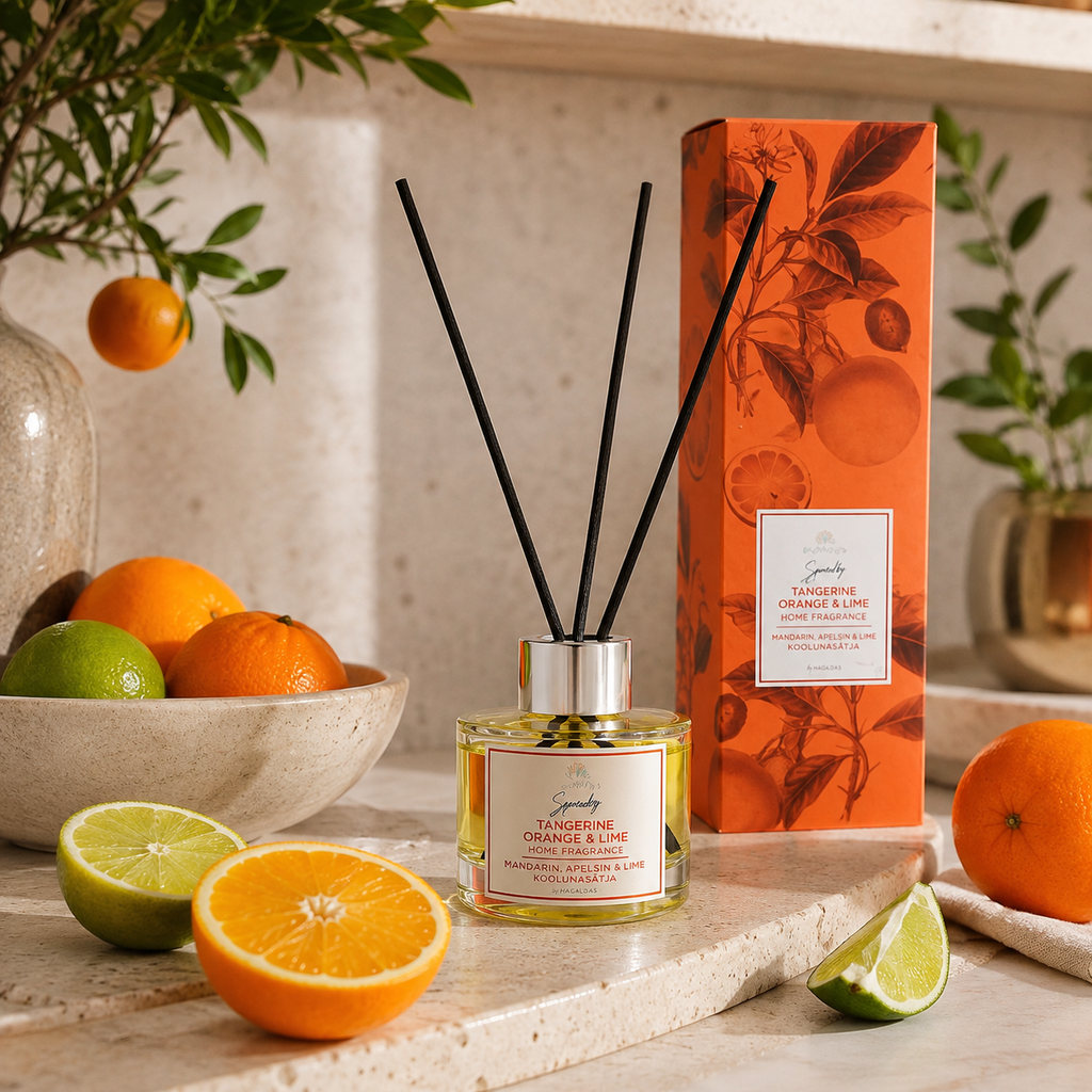 Spunky Raumduft mit Mandarine Orange und Limette