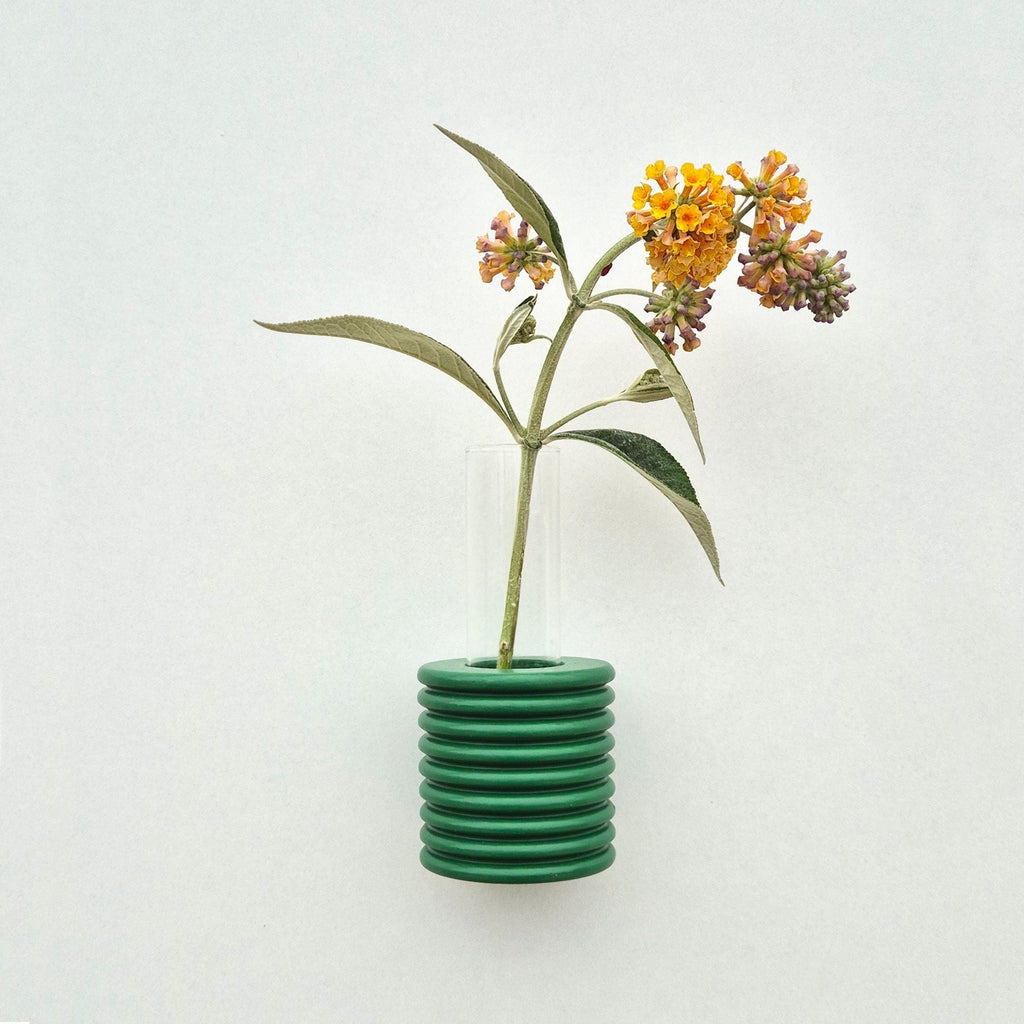 Ribble Wandvase – Grün – Originalansicht 1
