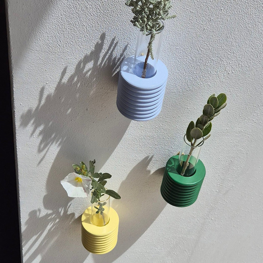 Ribble Wandvase – Hellblau – Originalansicht 2