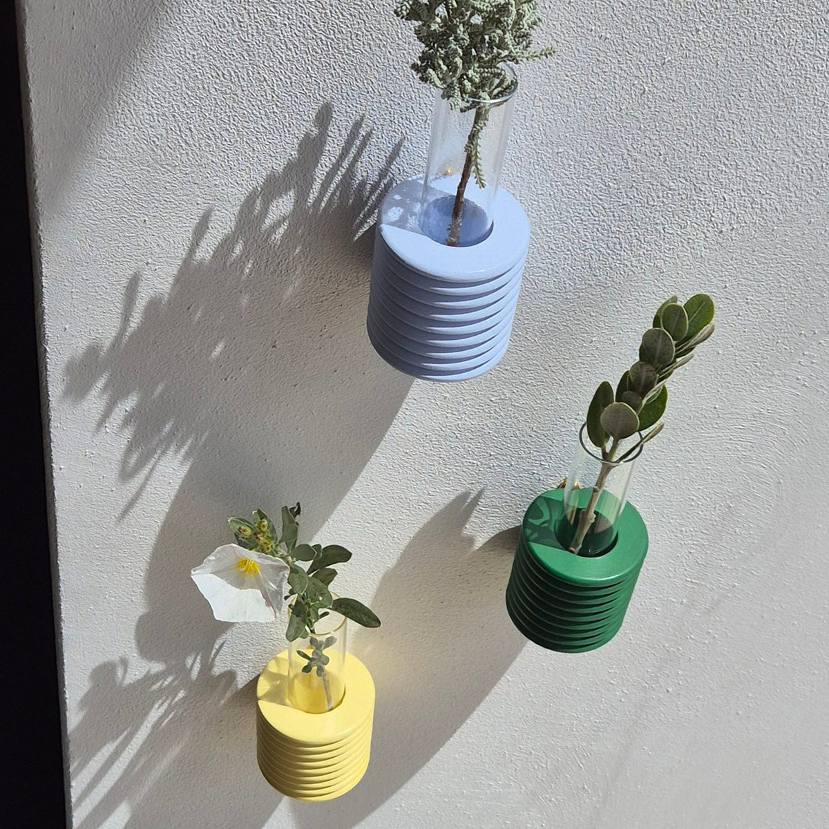 Ribble Wandvase – Hellblau – Originalansicht 2