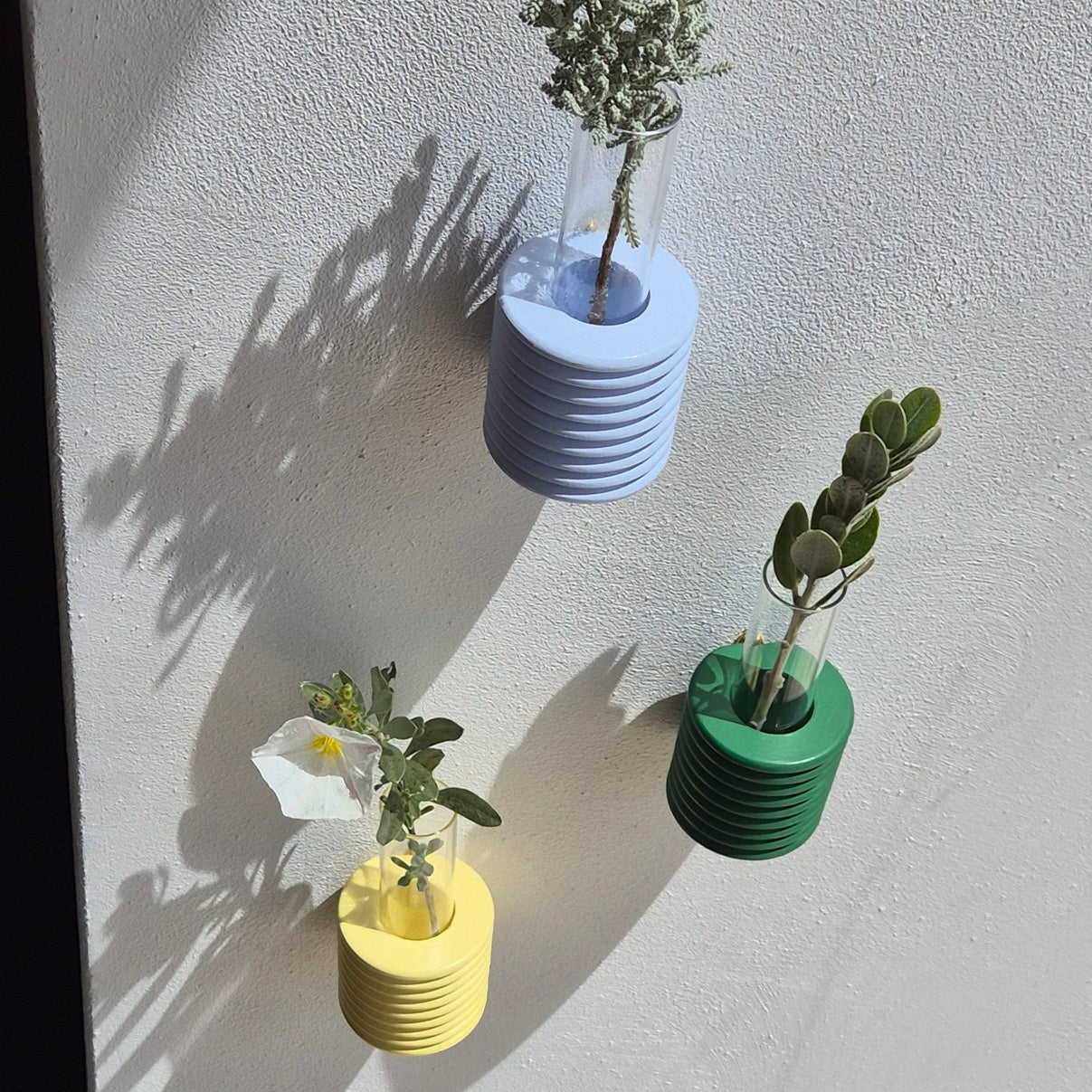 Ribble Wandvase – Grün – Originalansicht 3