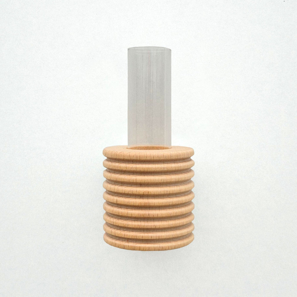 Ribble Wandvase – Holzoptik – Originalansicht 3
