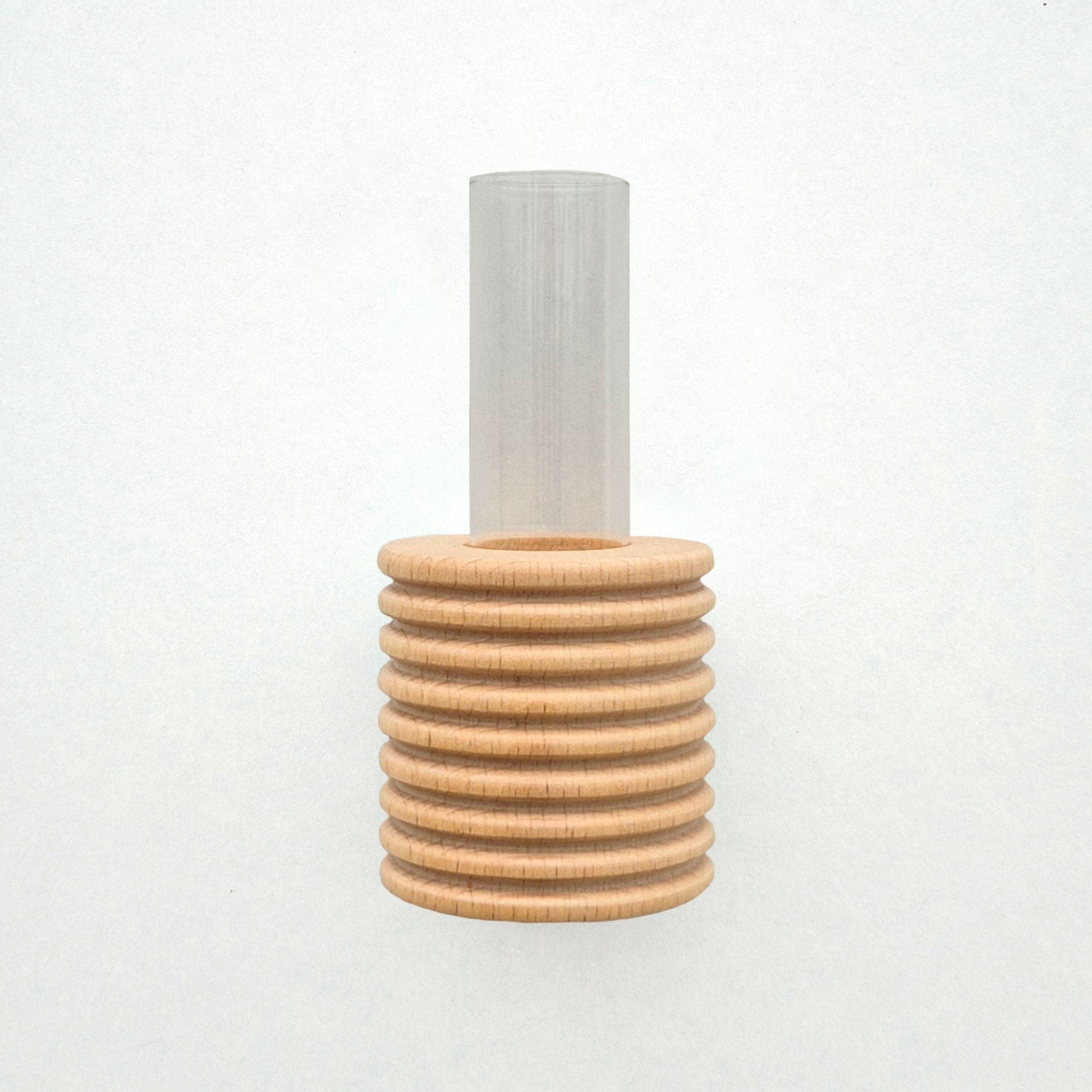 Ribble Wandvase – Holzoptik – Originalansicht 3