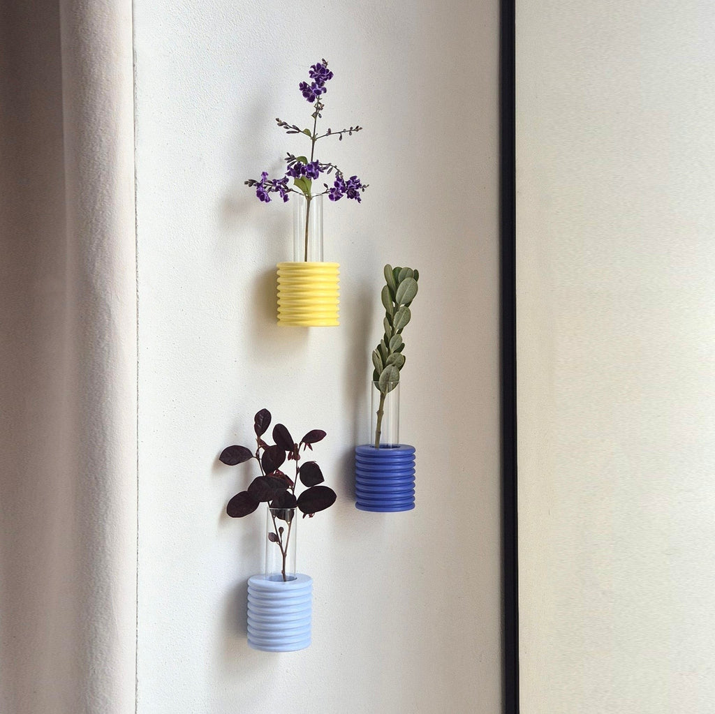 Ribble Wandvase – Gelb – Originalansicht 5