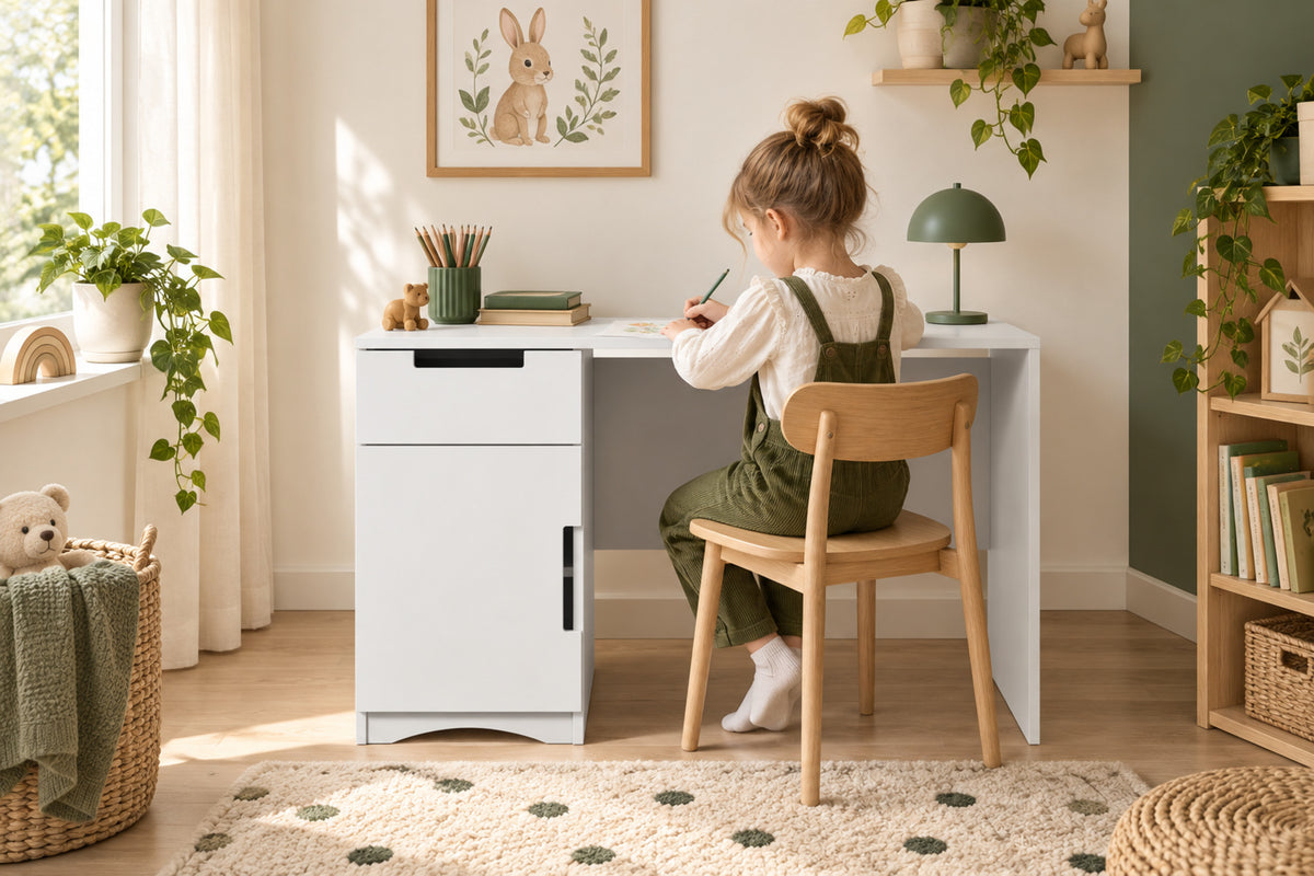 Schreibtisch Classic – stilvoll im Kinderzimmer eingerichtet