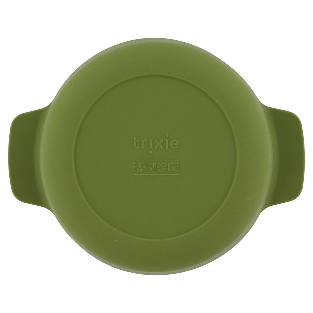 Trixie Baby Silikonschale Mr. Dino – Detailansicht
