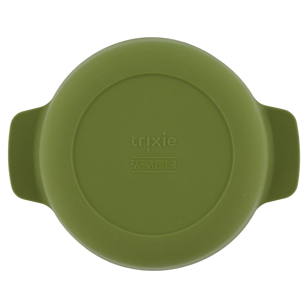 Trixie Baby Silikonschale Mr. Dino – Detailansicht