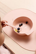 Silikonschale für Babys Mrs. Rabbit – Vorderansicht