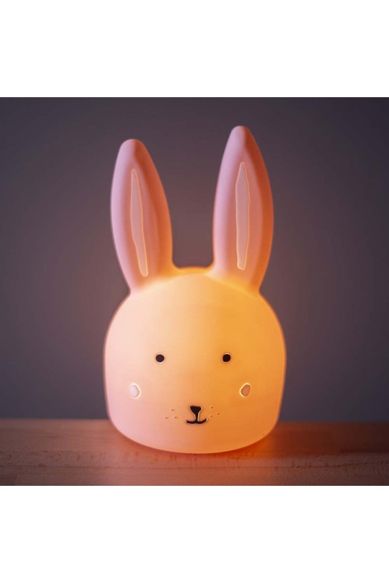 Silikon-Nachtlicht Mrs. Rabbit mit mehreren Helligkeitsstufen