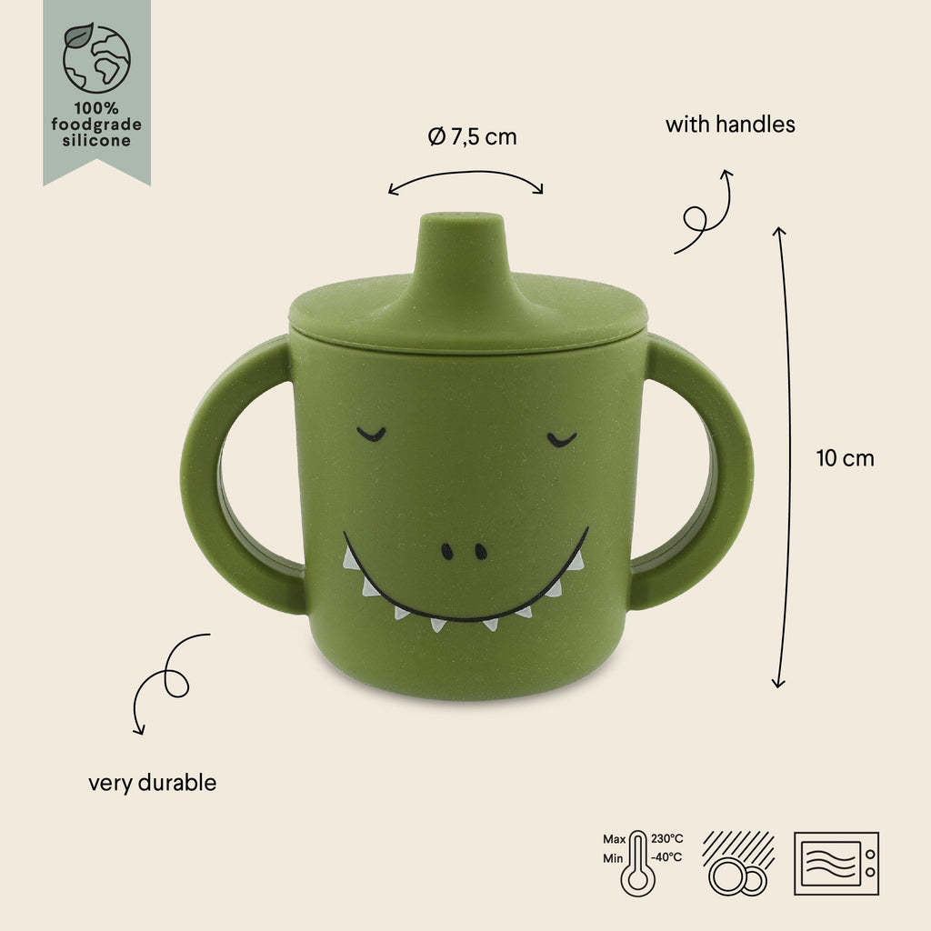 Trixie Baby Trinklernbecher Mr. Dino Detail