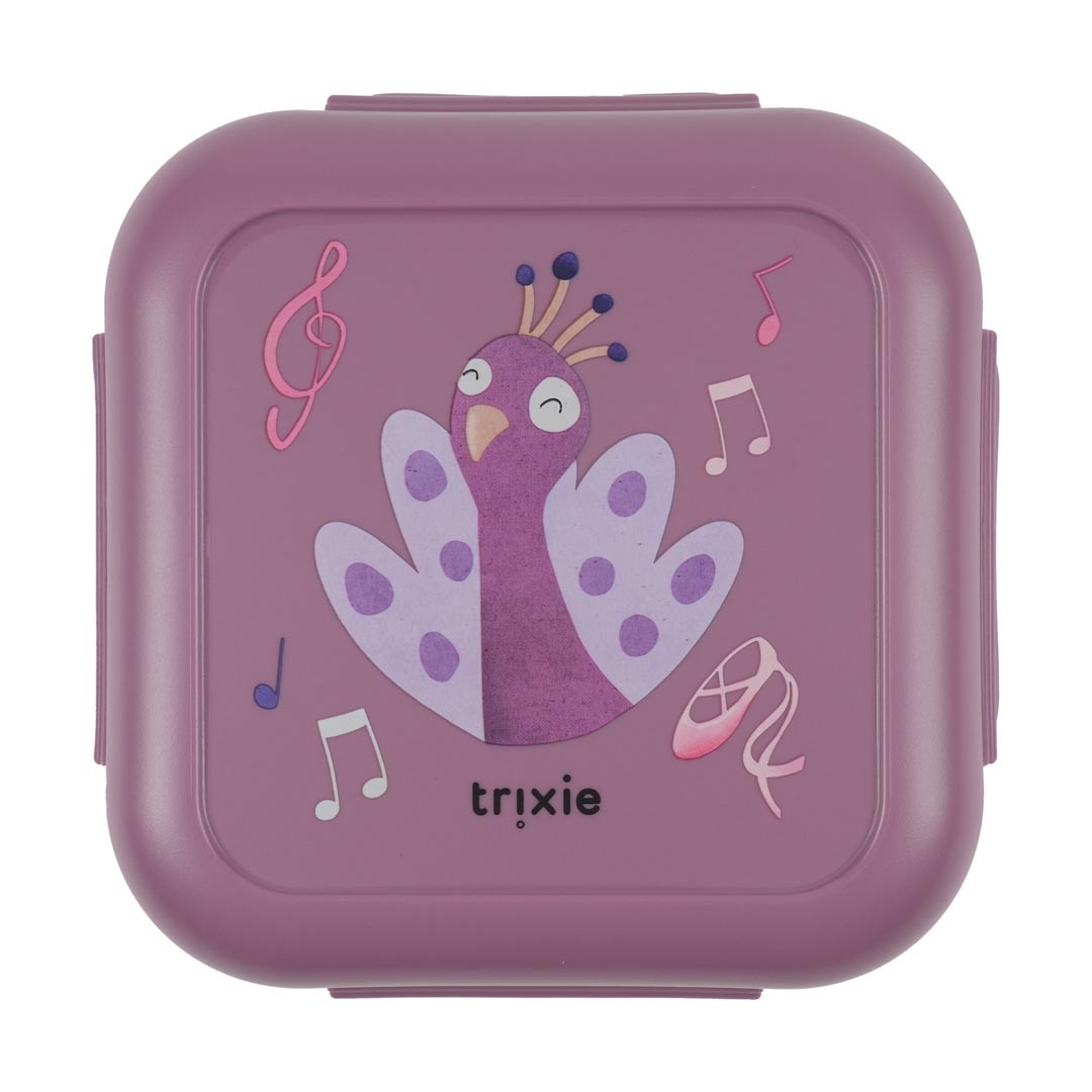 Trixie Snackbox mit Clips – Ballerina Mrs. Peacock – weitere Ansicht