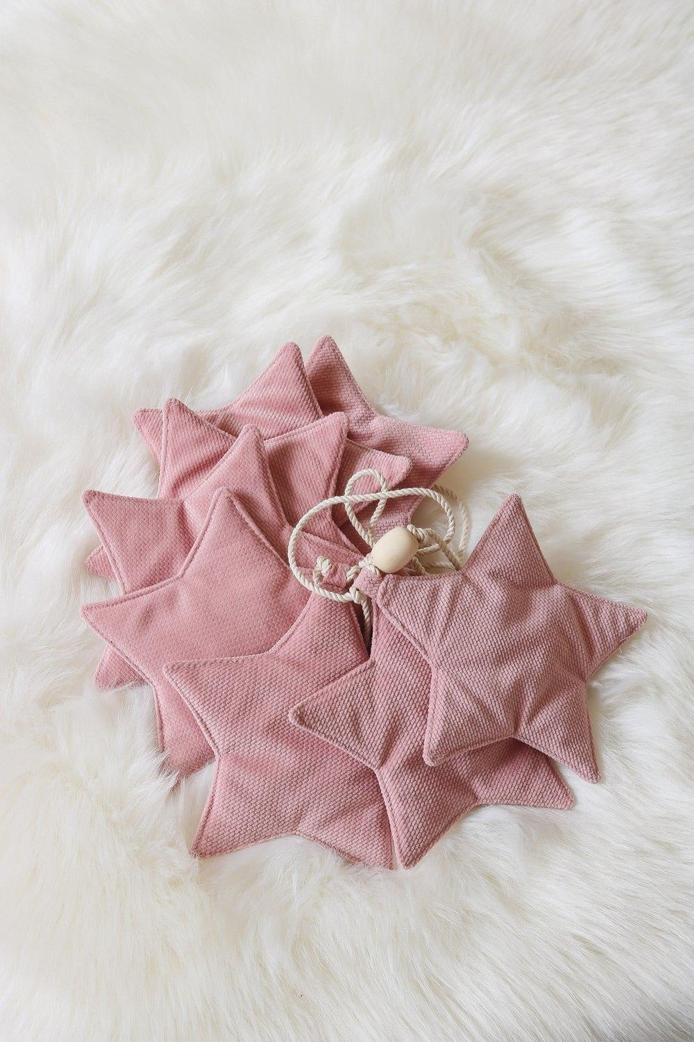 Sternengirlande Kinderzimmer Soft Pink Dust – Ansicht 2 | Elena Home Living