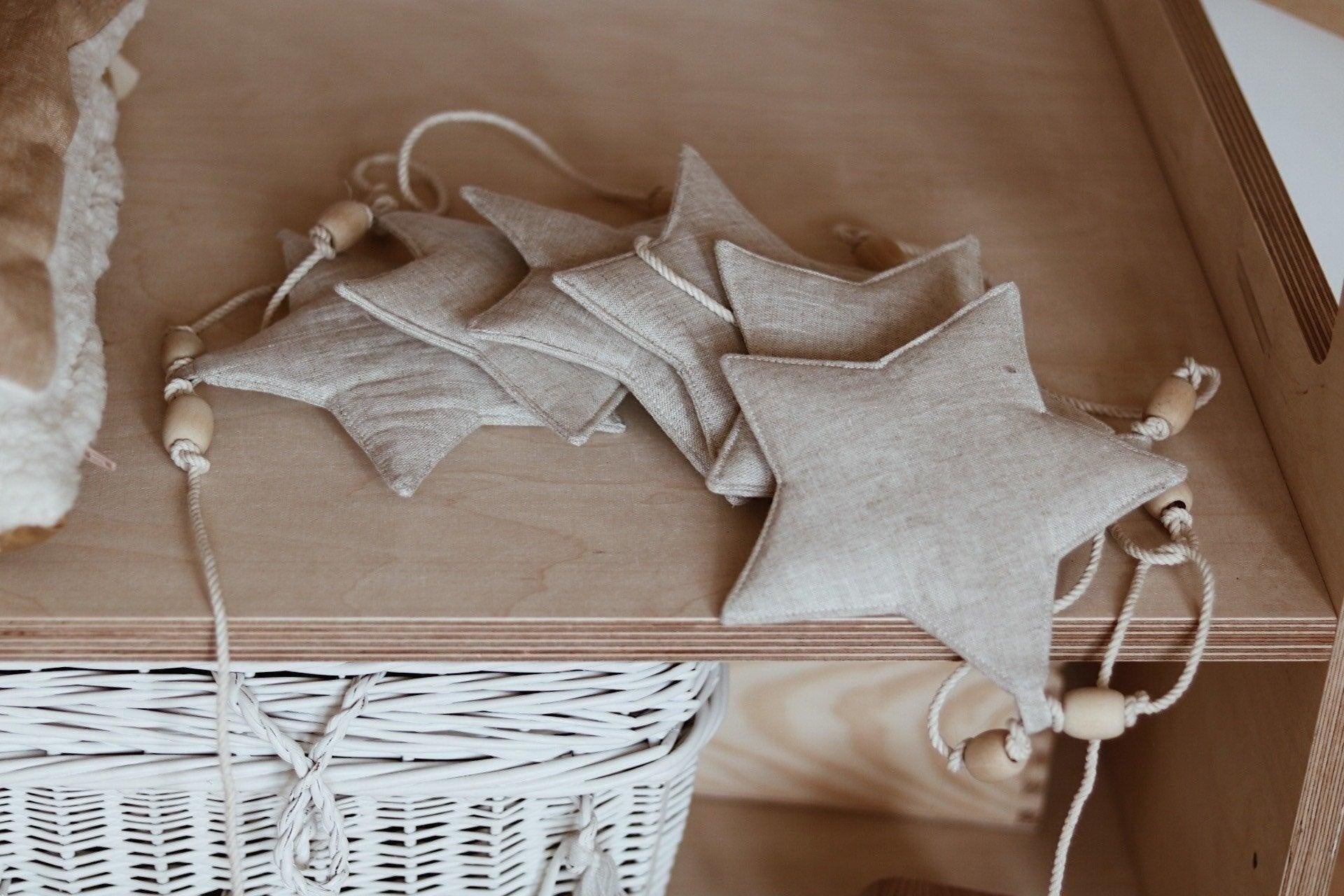 Sternengirlande Kinderzimmer Sand Star Dust – Ansicht 2 | Elena Home Living
