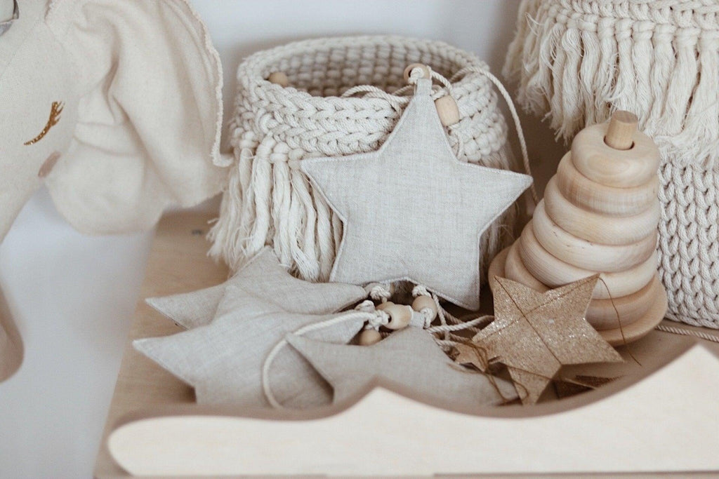 Sternengirlande Kinderzimmer Sand Star Dust – Ansicht 4 | Elena Home Living