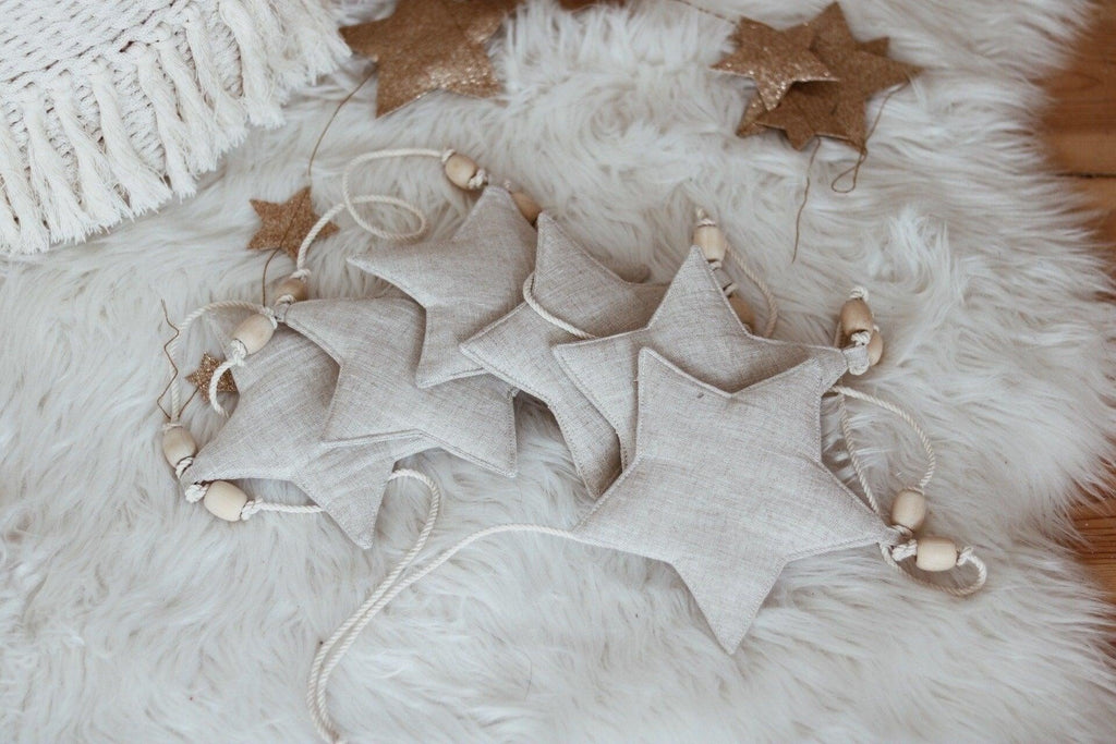 Sternengirlande Kinderzimmer Sand Star Dust – Ansicht 1 | Elena Home Living