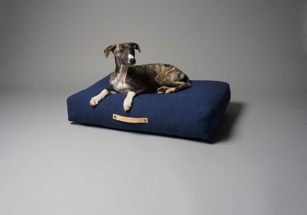 Stockholm Hundekissen – Marineblau